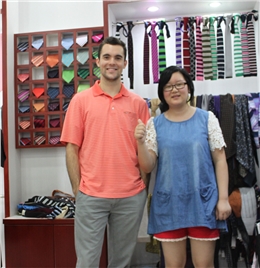 美国留学生中国创业 秀和支持你