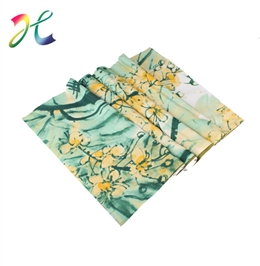 女士真丝围巾水墨画丝巾