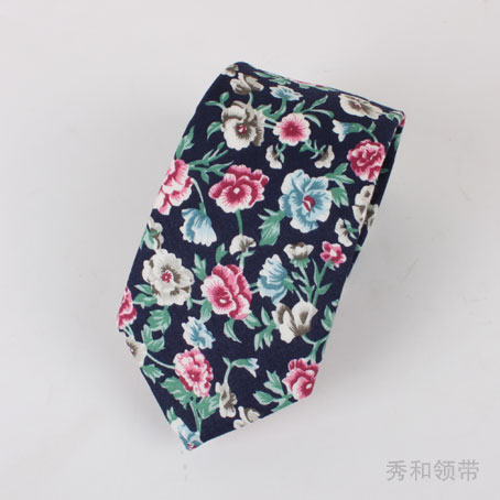 秀和印花领带